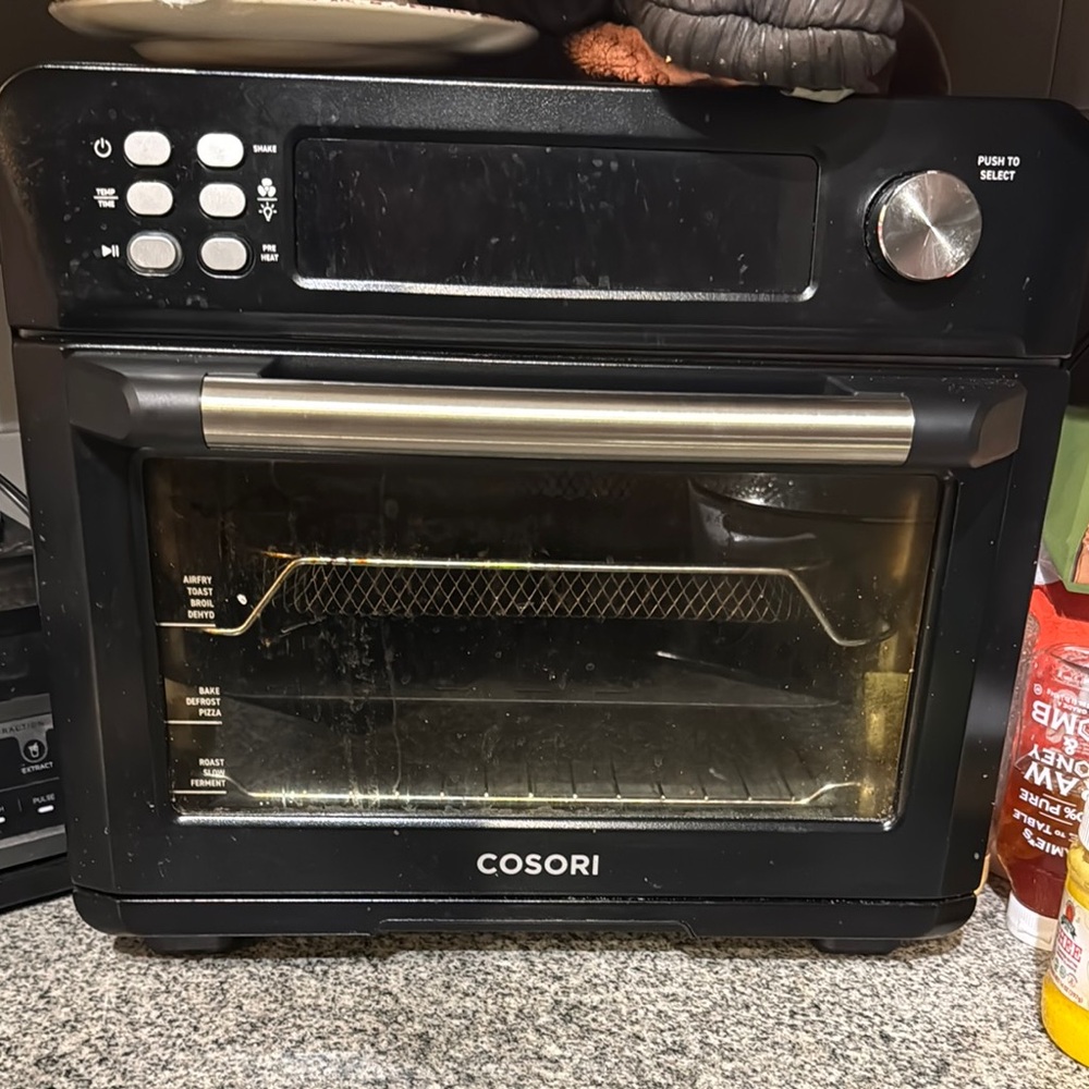 Cosori smart air fryer, toaster oven